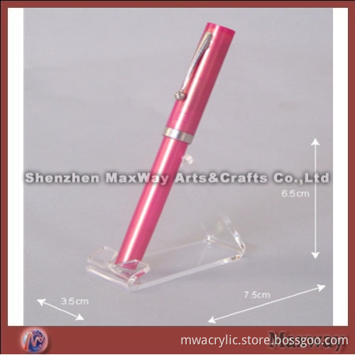 Clear Ingenious Wholesales Single Acrylic/Plexiglass Pen/Pencil/Ball-Pen/Stationery/Spoon Display Ho